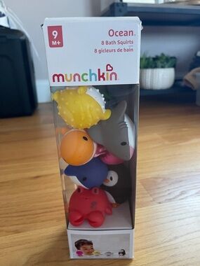 Munchkin Ocean Bath Squirts - Multicolor Set
